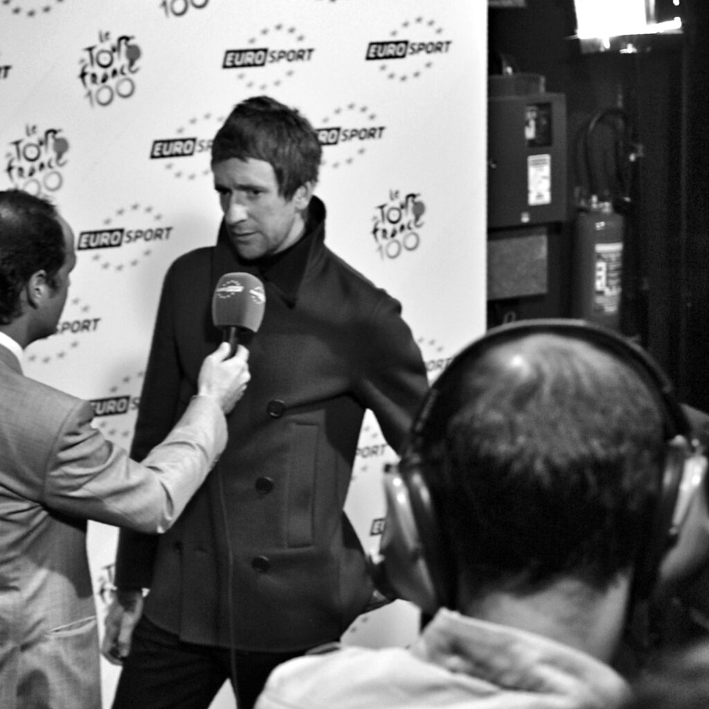 04 Bradley Wiggins at the TDF 2013 launch © Simon MacMichael