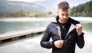 Sugoi Polartec NeoShell waterproof jacket