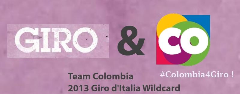 Team Colombia Giro Wild Card 2013