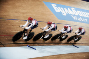GB men&rsquo;s team pursuit, Minsk 2013 (copyright britishcycling.org.uk)