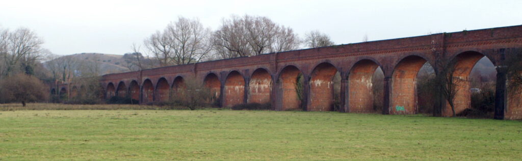 Hockley viaduct pictured in 2005
