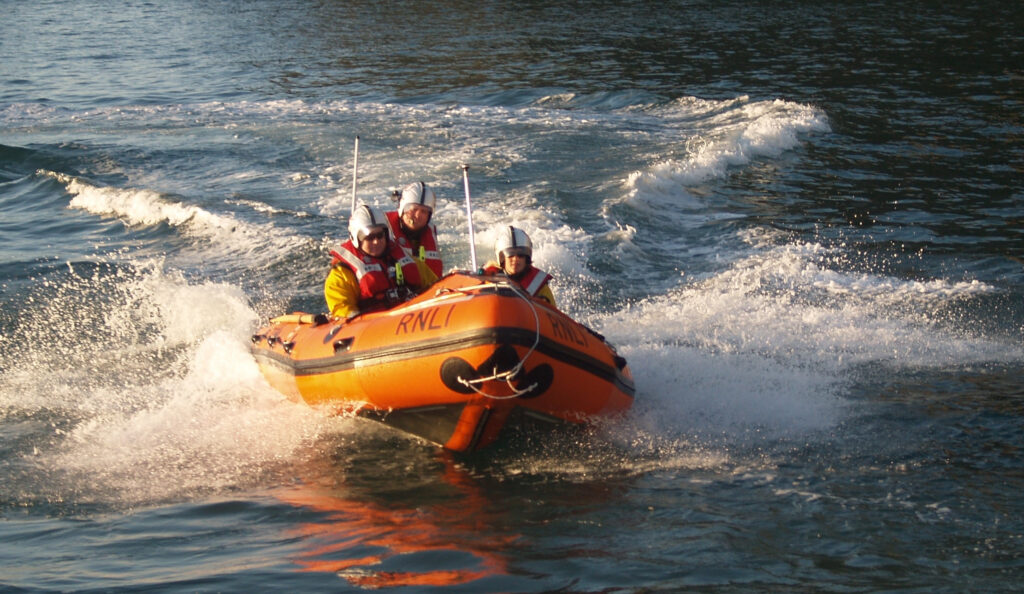 Holyhead Inshore Lifeboat (picture credit RNLI)