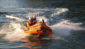 Holyhead Inshore Lifeboat (picture credit RNLI)