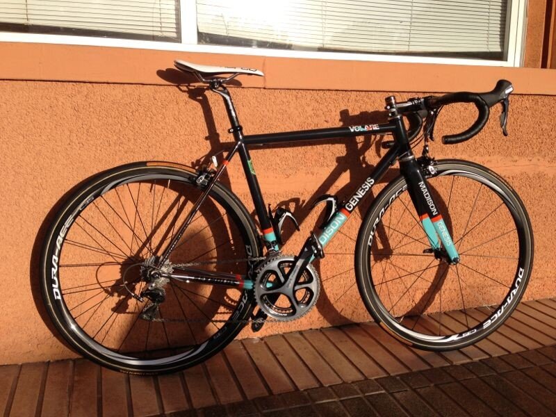 Ian Bibby’s Madison Genesis bike