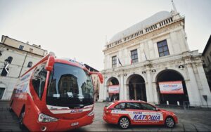 Katusha vehicles (credit Katusha)