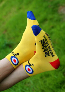 Prendas Ciclismo Yellow Mod In The Crowd socks