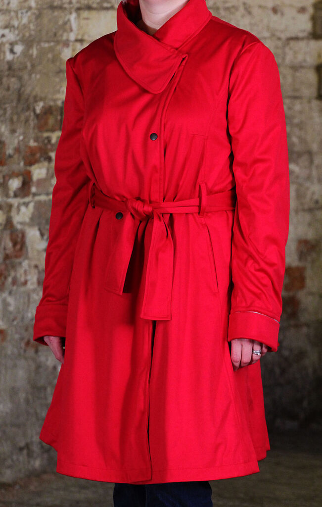 Water off a Ducks Back Livia Cycle Coat