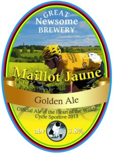 Great Newsome Brewery Maillot Jaune Golden Ale