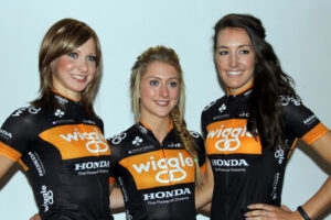 Joanna Rowsell, Laura Trott and Dani King &copy; Wiggle Honda Pro Cycling