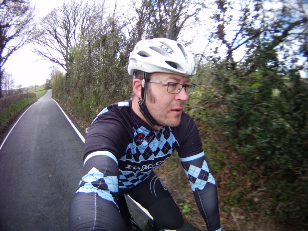 Dave rides the Brevet Cymru