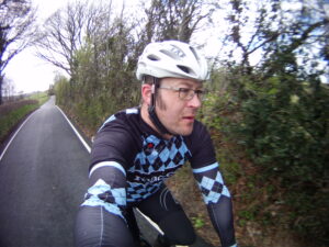 Dave rides the Brevet Cymru