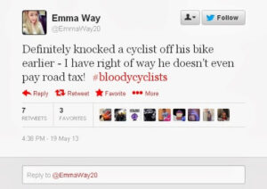 Emma Way tweet