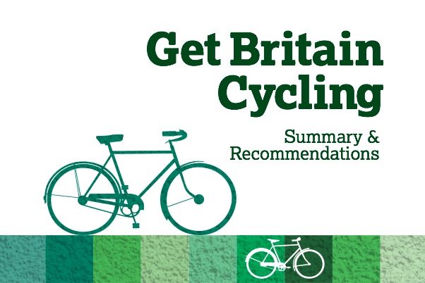 Get Britain Cycling report cover