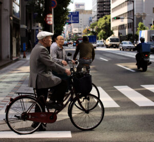 Age is no barrier to cycling – Credit JanneM via Flickr