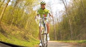 Sagan roof parking video (YouTube still from Jakub Minka)