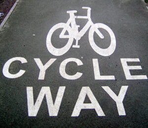 Scottish bike path Edinburgh Image by Flickr user psd