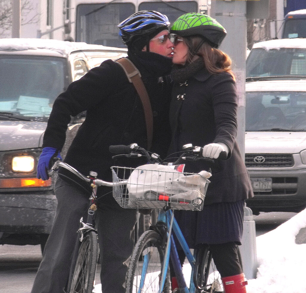 Bike commuting NYC (copyright bicyclesonly via Flickr)