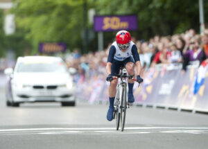 Emma Pooley in London 2012 TT (copyright www.britishcycling.org.uk)