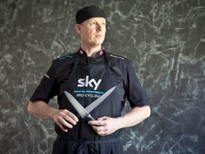 Team Sky chef Soren Kristiansen (copyright Scott Mitchell for Team Sky)