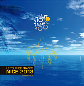 Tour de France Nice 2013 poster