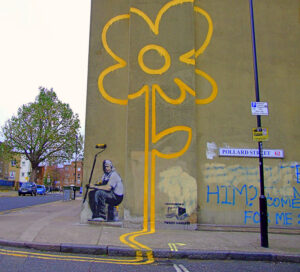 banksy double yello (copyright judepics via Flickr)