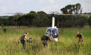 A TV crew attempts to apprehend a rogue helicopter (CC licensed by pennstatenews:Flickr)