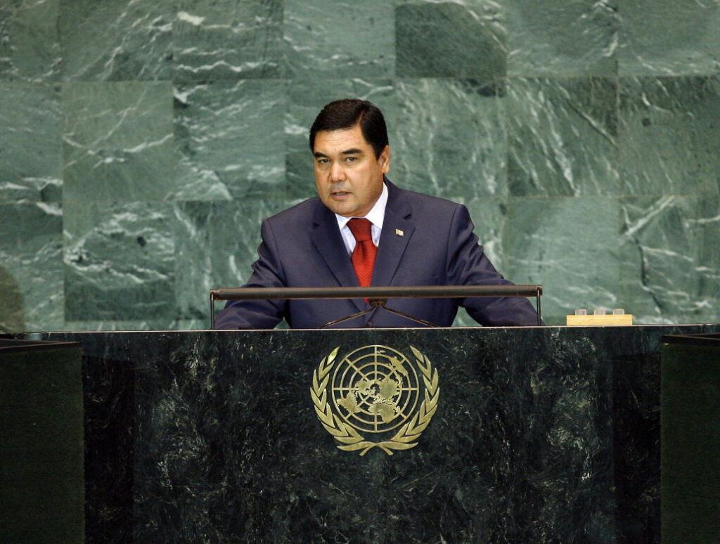 Gurbanguly Berdymukhammedov (CC licensed United Nations:Flickr