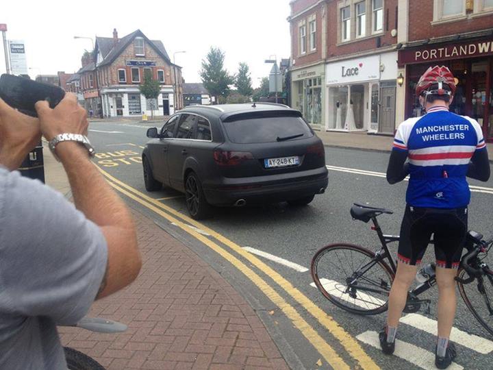 Foreign plates driver (source Mike Jacklin – Facebook)