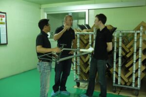 HOY bikes – discussing frame with James