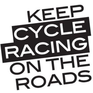 Keep Racing on the Roads logi