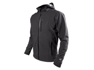 Mission Workshop Orion Waterproof Riding Jacket on white