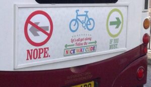 Nice Way Code Bus Ad