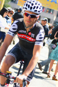 Philip Deignan riding for the Cervelo Test Team in 2010 (CC licensd by Richard Masoner : Cyclelicious)