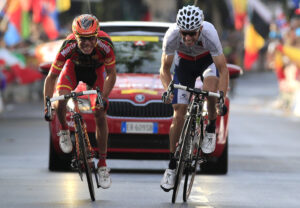 Rui Costa wins 2013 road worlds from Joaquin Rodriguez (picture Toscana 2013)