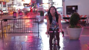 lost bike girl (picture courtesy Bicycle Film Festival 2013)