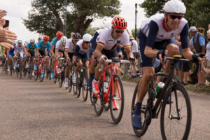 Cyclists probably breaking the speed limit in Richmond Park (CC licensed by adambowie:Flickr)