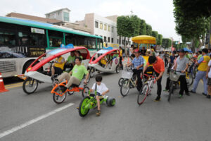 Suwon City’s Car-free roads