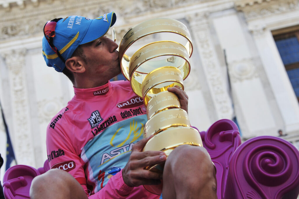 Vincenzo Nibali after winning 2013 Giro d’Italia (picture Gian Mattia d’Alberto:LaPresse:RCS Sport)