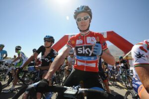 2013 Tour of Oman Stage 6 Chris Froome at start (© Bruno Bade:Muscat Muncipality)