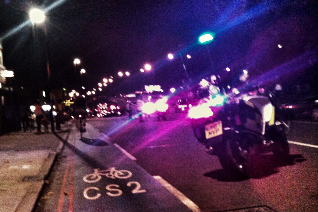 Barclays Cycle Superhighway CS2 at Bow