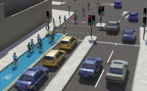 Cycle Superhighways plans – CS2 cycle junction