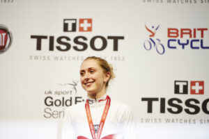 Laura Trott Manchester Track World Cup 2013 (copyright Britishcycling.org.uk)