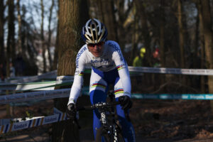Marianne Vos at NK Veldrijden 2013 (cc licensed by Hans905 on Flickr)