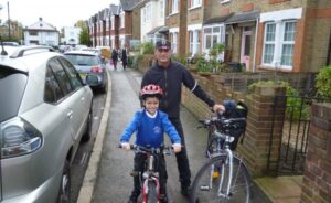 Sustrans video- Ethan cycles to school