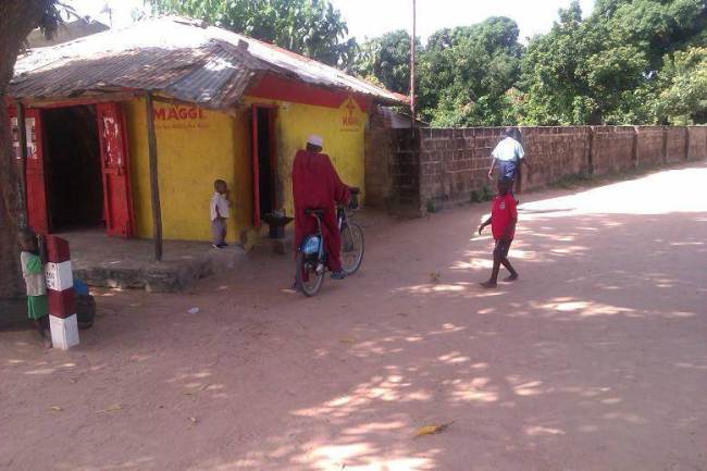 Boris Bike in the Gambia (source Ben Phillips on Twitter)