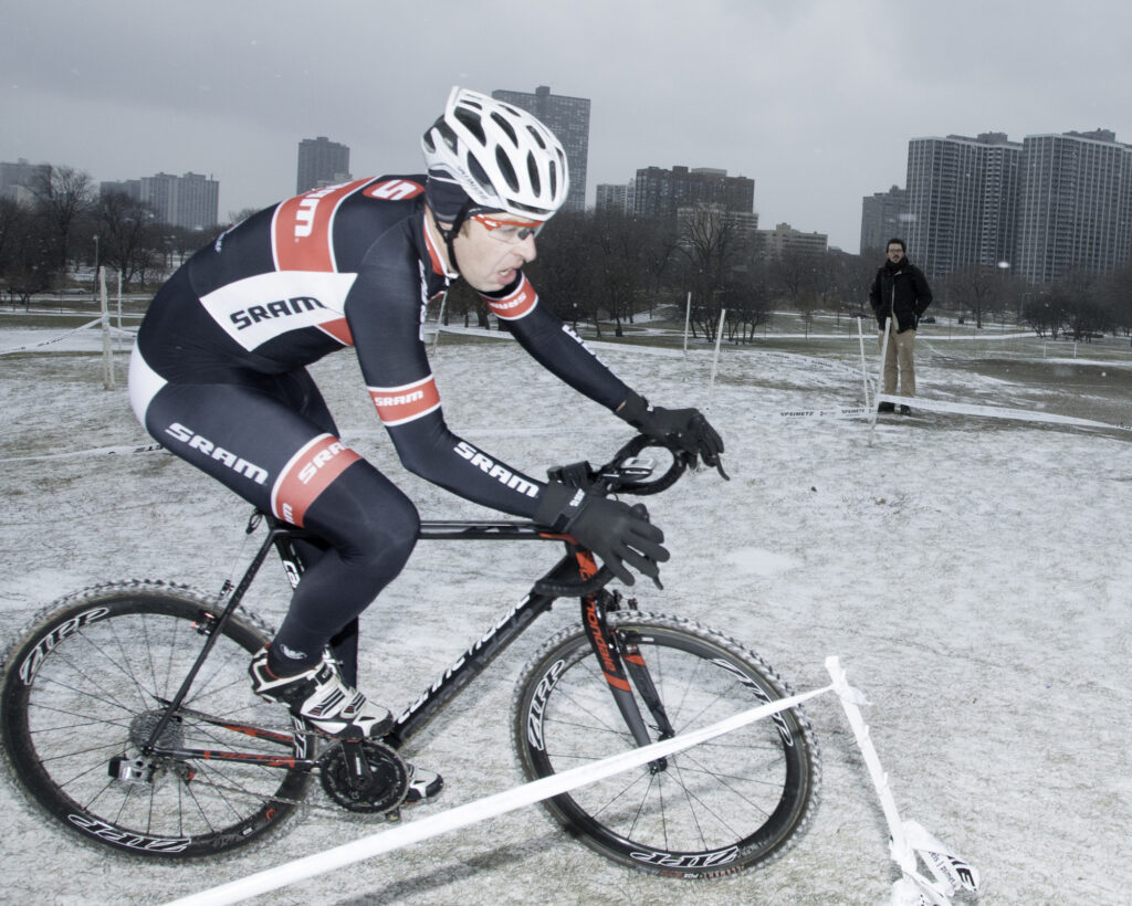 SRAM electronic spotted (Copyright 2013 Von R Buzard)