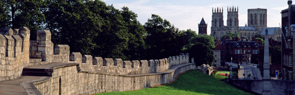 York City Walls and Minster (copyright WelcomeToYorkshire)