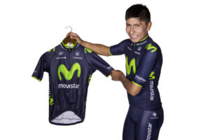 Nairo Quintana in Movistar kit