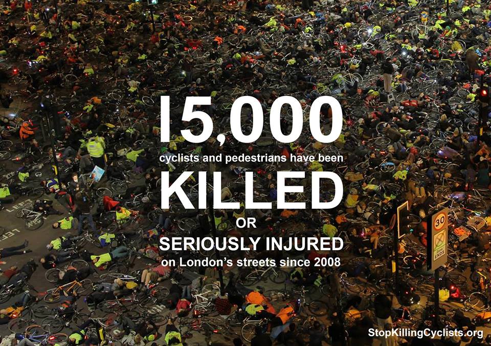 Stop Killing Cyclists poster
