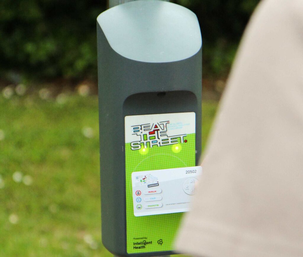 Walking sensor and card